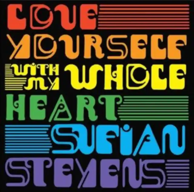Special Offer SUFJAN STEVENS - LOVE YOURSELF / WITH MY WHOLE HEART (RANDOM RAINBOW VINYL) (Vinyl LP)