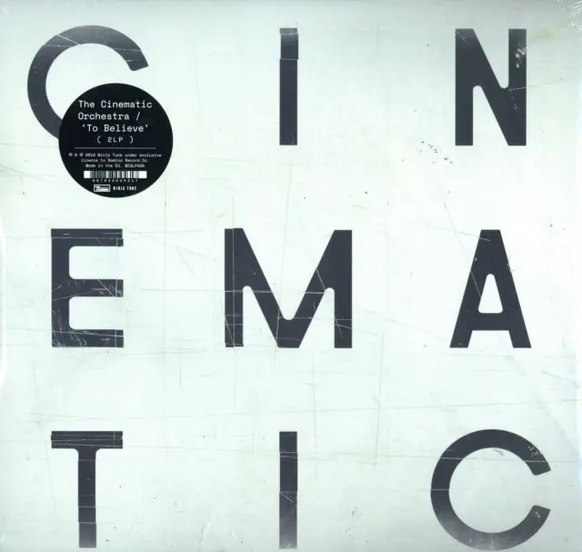 Seasonal Sale CINEMATIC ORCHESTRA - TO BELIEVE (Vinyl LP)