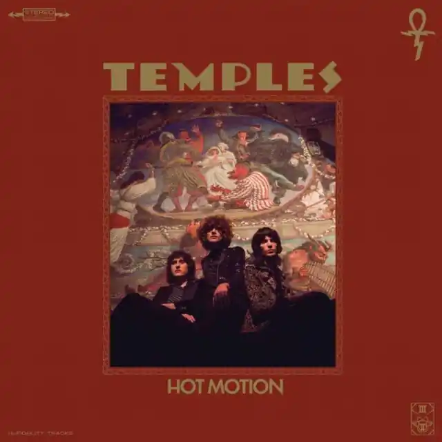 TEMPLES - HOT MOTION (FOREST GREEN/TAN WITH RED/YELLOW SPLATTER VINYL) (Vinyl LP) Viral
