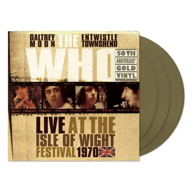 WHO - LIVE AT THE ISLE OF WIGHT FESTIVAL 1970 (Vinyl LP) Direct From Manufacturer