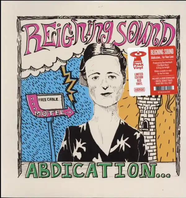 Holiday Sale REIGNING SOUND - ABDICATION…FOR YOU LOVE (RED VINYL/45 RPM/DL CODE) (Vinyl LP)