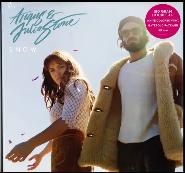 Bulk Order STONE,ANGUS & JULIA - SNOW (2LP/WHITE VINYL/180G/45 RPM) (Vinyl LP)