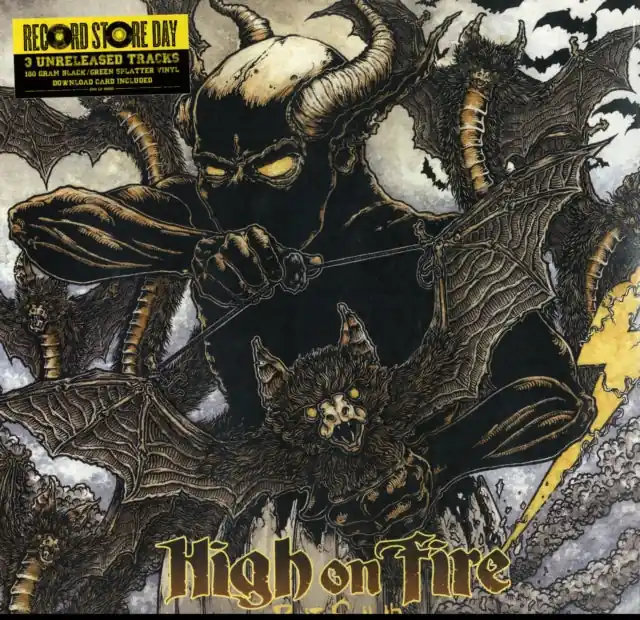 Worldwide Shipping HIGH ON FIRE - BAT SALAD (Vinyl LP)