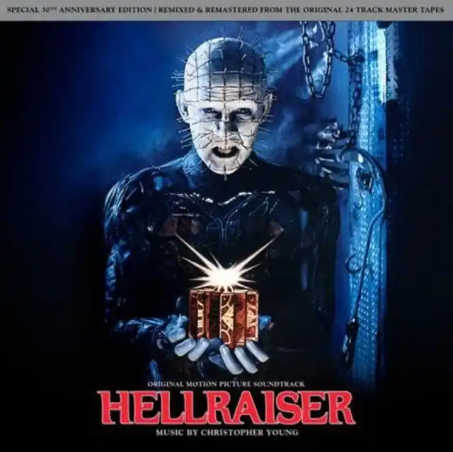 Premium HELLRAISER O.S.T. - HELLRAISER O.S.T. (30TH ANNIVERSARY REMASTER/BLOODRED-BLACK SMOKE (Vinyl LP)