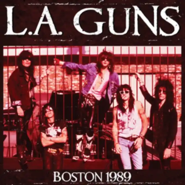 Order Now L.A. GUNS - BOSTON 1989 (Vinyl LP)