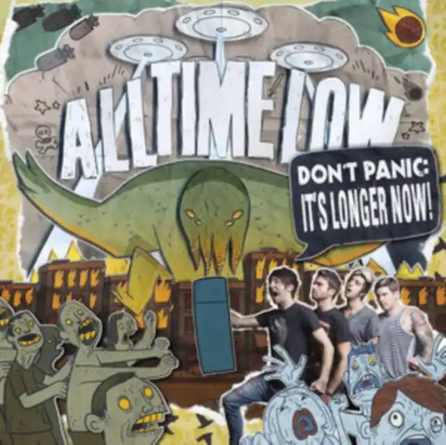 ALL TIME LOW - DON'T PANIC: IT'S LONGER NOW (Vinyl LP) Weekend Sale