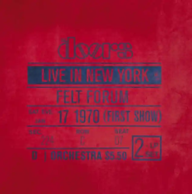DOORS - LIVE IN NEW YORK (Vinyl LP) Price Drop