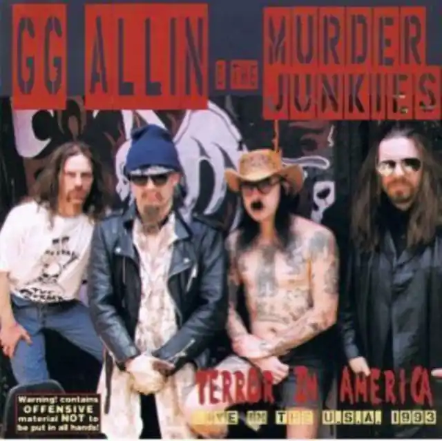 ALLIN,GG & THE MURDER JUNKIES - TERROR IN AMERICA (Vinyl LP) While Supplies Last