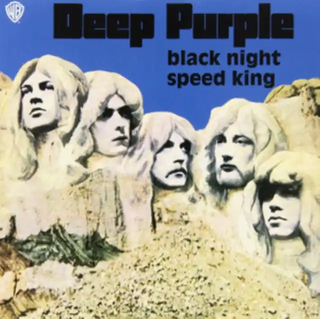 Reduced Price DEEP PURPLE - BLACK NIGHT/SPEED KING (BLUE OPAQUE 7 INCH VINYL)