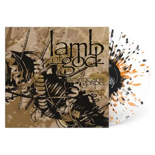 LAMB OF GOD - NEW AMERICAN GOSPEL (LIMITED EDITION SPLATTER SERIES) (Vinyl LP) Genuine