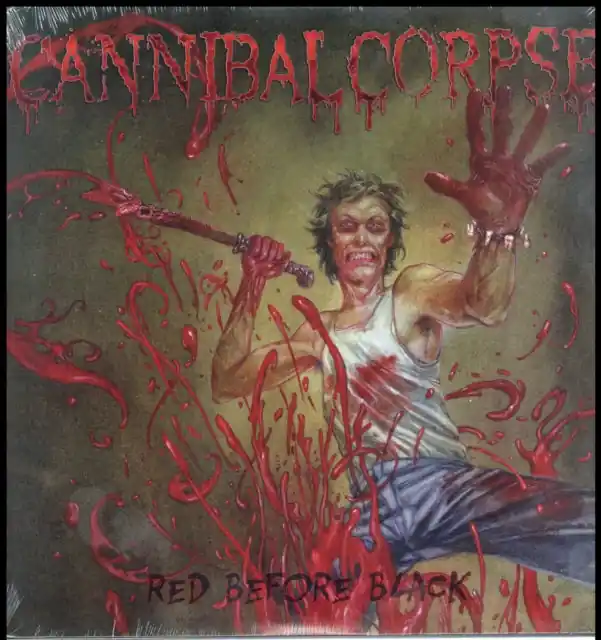 CANNIBAL CORPSE - RED BEFORE BLACK (OPAQUE RED VINYL) (Vinyl LP) Crafted