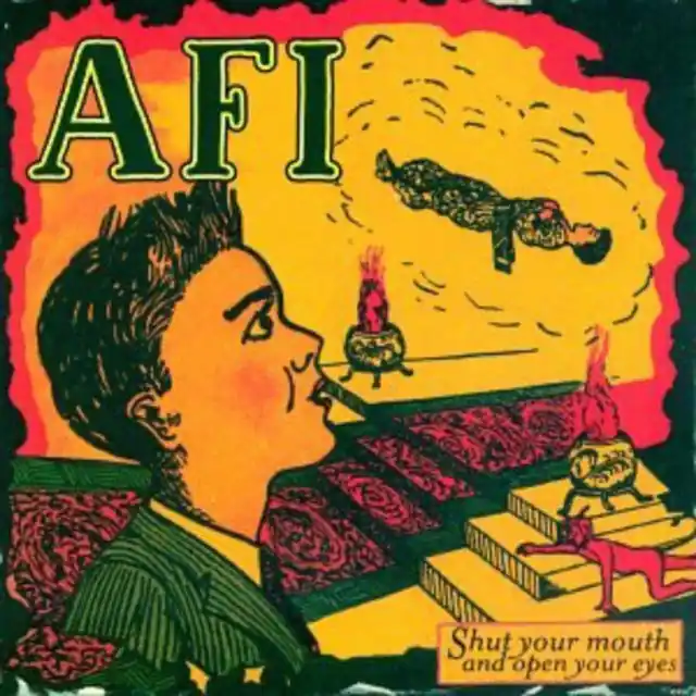 Authentic AFI - SHUT YOUR MOUTH & OPEN YOUR EYES (Vinyl LP)