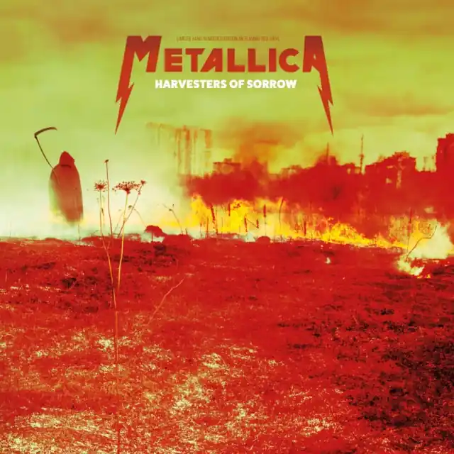 Today Only METALLICA - HARVESTERS OF SORROW - LIVE BROADCAST MOSCOW 1991 - YELLOW VINYL (Vinyl LP)