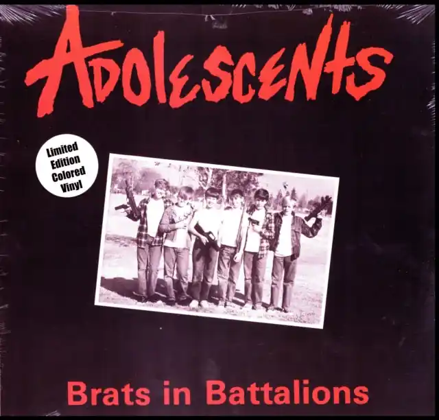 ADOLESCENTS - BRATS IN BATTALIONS (WHITE VINYL) (Vinyl LP) Brand New