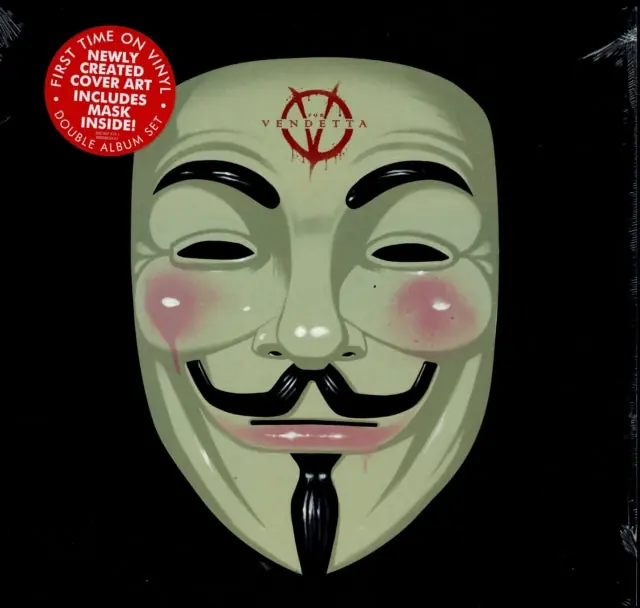 VARIOUS ARTISTS - V FOR VENDETTA (2 LP) (Vinyl LP) Worldwide Shipping