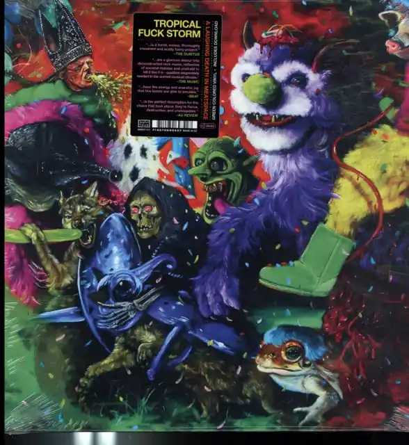 TROPICAL FUCK STORM - LAUGHING DEATH IN MEATSPACE (SLIME GREEN VINYL) (Vinyl LP) Editor’s Pick