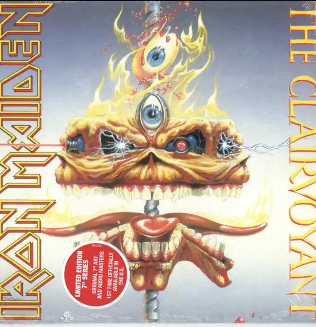 IRON MAIDEN - CLAIRVOYANT (7 Inch Vinyl) High Quality