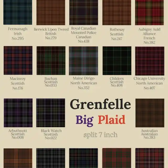 Same Day Shipping GRENFELLE & ANA GABRIELA - BIG PLAID / CAPA DE REVISTA (Vinyl LP)