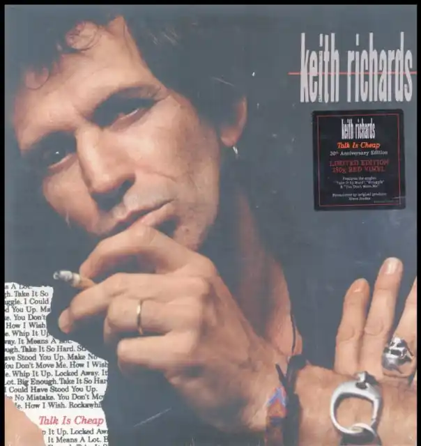 RICHARDS,KEITH - TALK IS CHEAP (LIMITED EDITION RED VINYL) (Vinyl LP) Wholesale