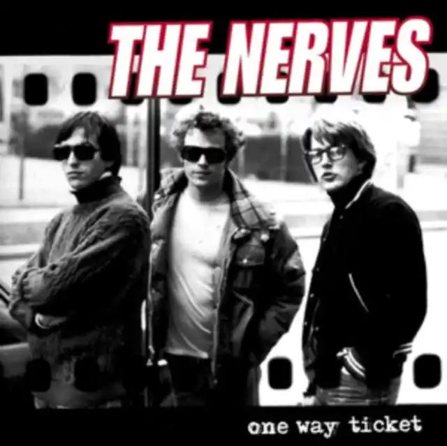 Genuine NERVES - ONE WAY TICKET (CLEAR RED VINYL) (Vinyl LP)