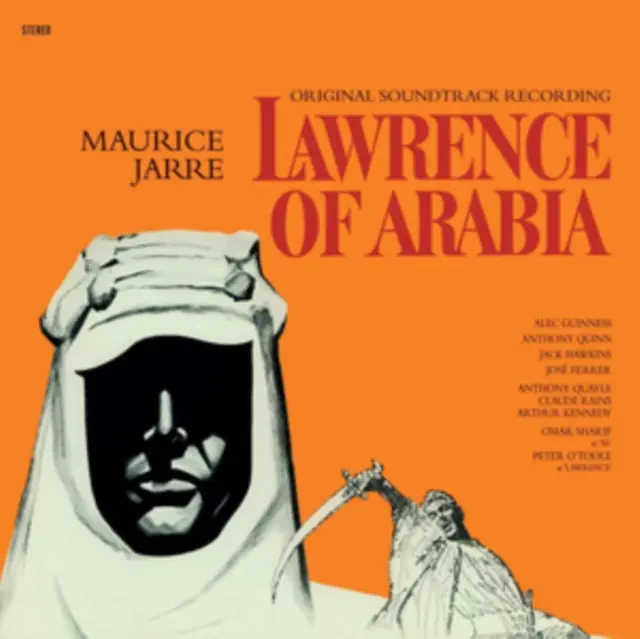 JARRE,MAURICE - LAWRENCE OF ARABIA OST (LIMITED TRANSPARENT RED VINYL/180G/DMM) (Vinyl LP) Top Pick