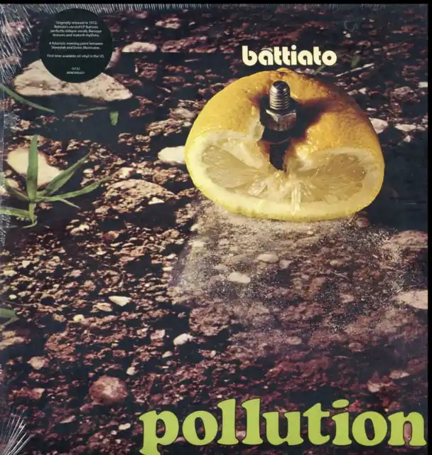 BATTIATO,FRANCO - POLLUTION (Vinyl LP) Hassle-Free Returns