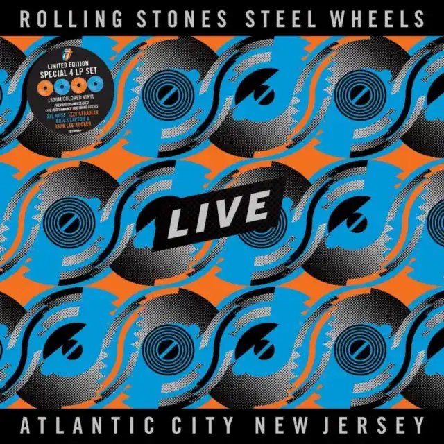ROLLING STONES - STEEL WHEELS LIVE (LIVE FROM ATLANTIC CITY, NJ, 1989) (4LP/TANGER (Vinyl LP) Deal