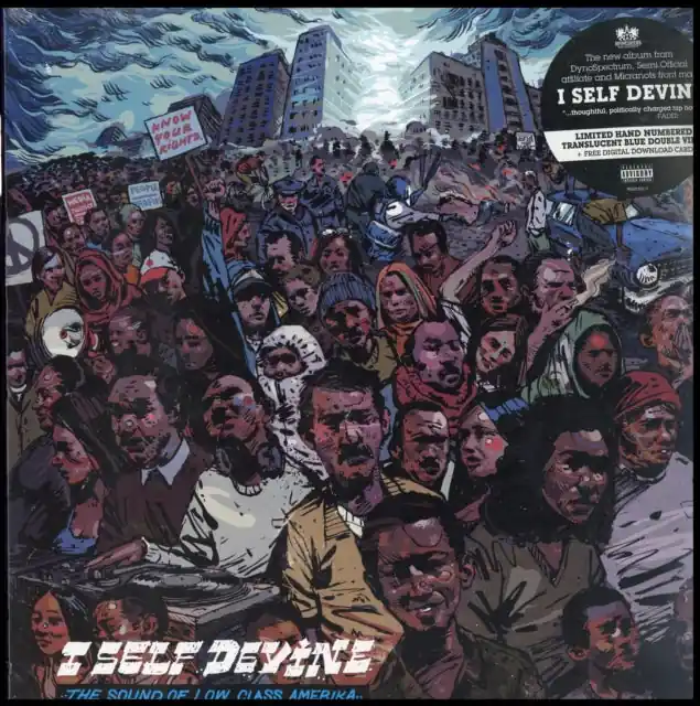 Big Sale I SELF DEVINE - SOUND OF LOW CLASS AMERIKA (TRANSLUCENT BLUE VINYL) (Vinyl LP)