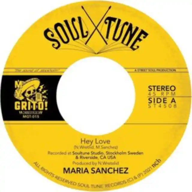 SANCHEZ,MARIA - HEY LOVE B/W GIVE ME YOUR LOVIN (Vinyl LP) Luxury